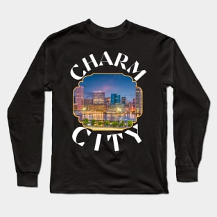 CHARM CITY DESIGN Long Sleeve T-Shirt